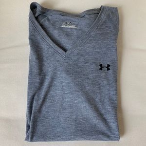 EUC Under Armour Finnish Line V Neck T Shirt
